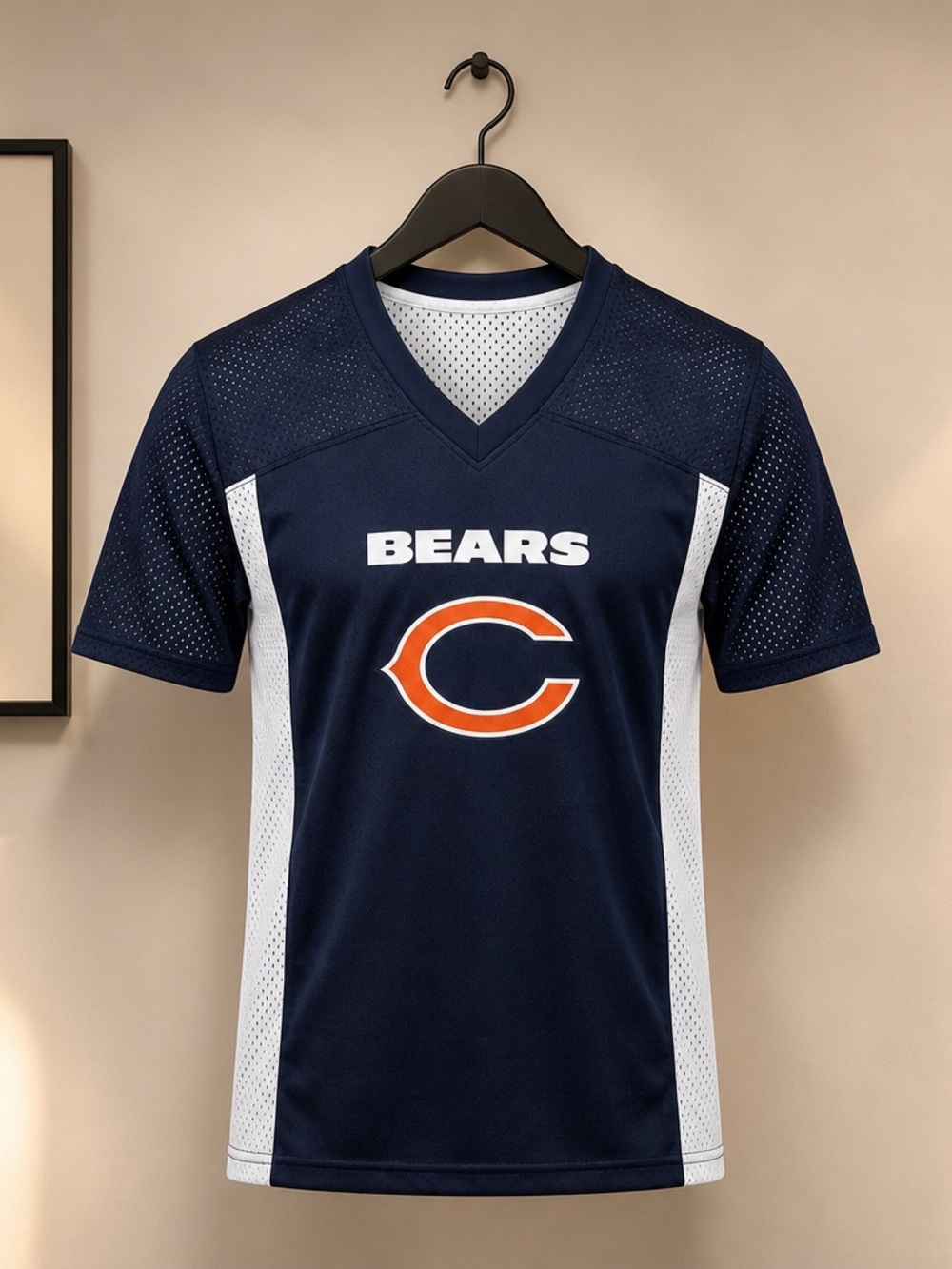 NFL Chicago Bears Youth Flag Football Jersey Boy's Size Large Reversible - Picture 2 of 13